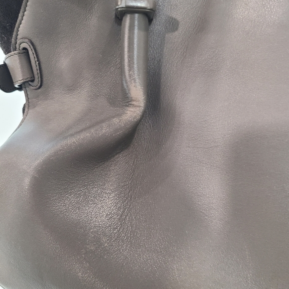 Gorgeous Nina Ricci Gray and Pink Purse - Picture 6 of 14